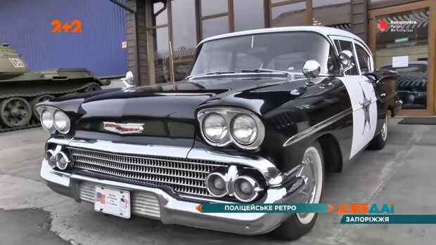 Chevrolet Delray 1959 года: в Украине заметили машину американских копов - почти, как в кино