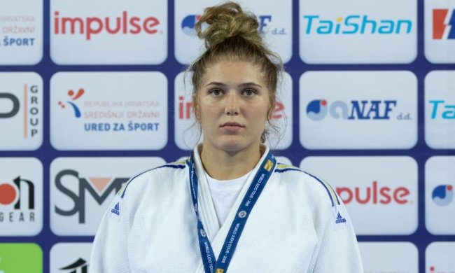 Українська дзюдоїстка Каланіна вперше перемогла на турнірі Великого шолома