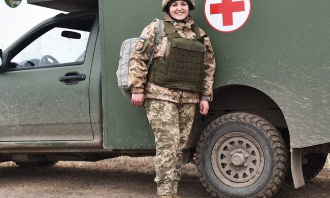 Медик ЗСУ Ангелина