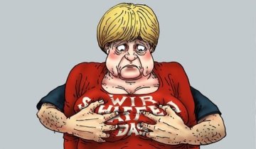 Напад на жінок у Кельні зобразили у карикатурах (фото)