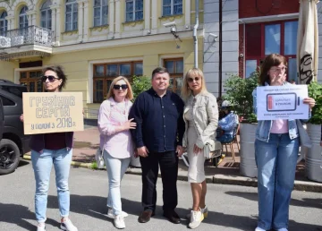 «Київ пам’ятає. Київ чекає»: на Подолі пройшла масштабна акція на підтримку полонених цивільних українців