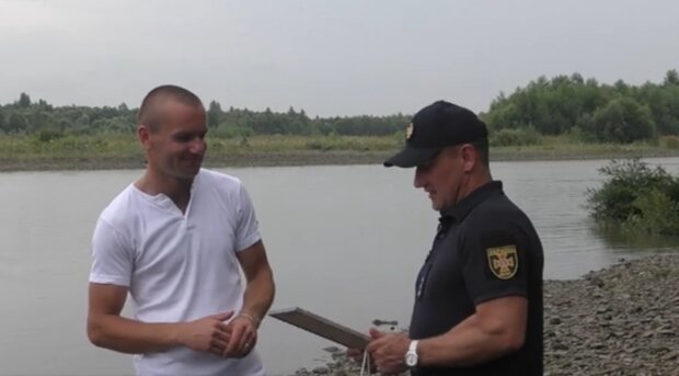Андрій Данелейко, скріншот із відео
