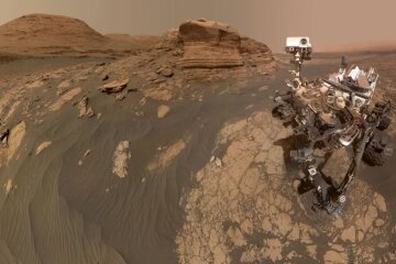 Селфі марсохода Curiosity, фото: NASA
