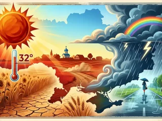 Спека в Україні, термометр показує +32