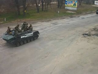 Російські окупанти, фото: скріншот з відео