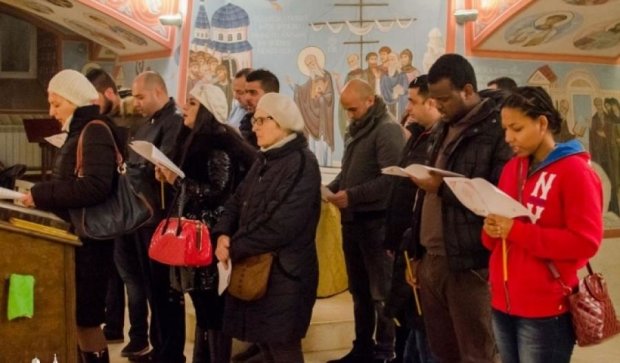 В Одесском храме служат на арабском для беженцев из Сирии