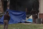 Авиакатастрофа в США, скриншот видео