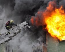 У Києві палає гуртожиток для біженців. Схоже на підпал
