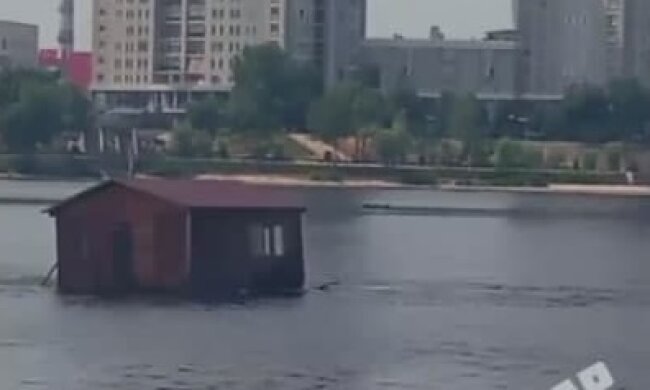 Плавающий дом, скриншот с видео