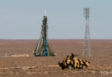 Невдалий запуск російської ракети "Союз"