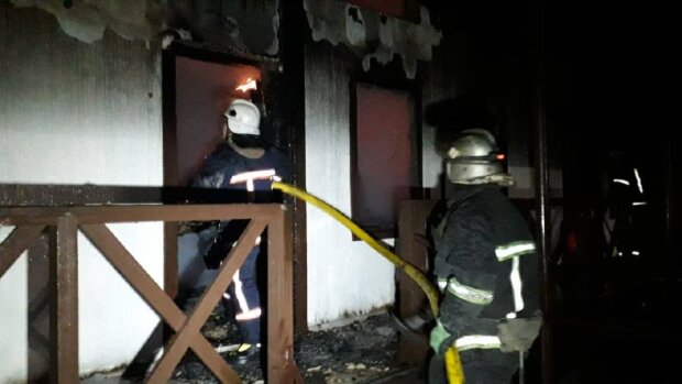 Пожар, фото: Facebook ГСЧС Ивано-Франковской области