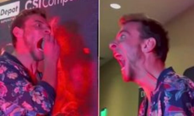 Джереми Уильямс вырвал себе зуб: скрин из соцсети