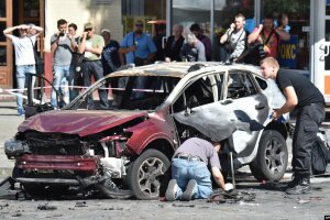место убийства Павла Шеремета