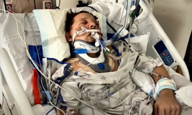 Джереми Реннер в больнице, фото ABC