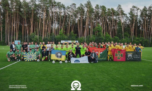 Спецназ диктує правила: еліта з "Омеги" розгромила суперників на благодійному футбольному турнірі