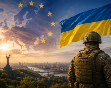 Українські військові ЗСУ на захисті Європи