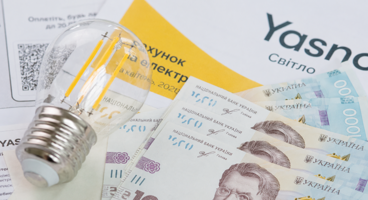 Платіжка за комунальні послуги з QR-кодом