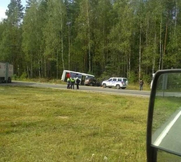 Аварія з Дмитром Жуліним, фото: "НП Володимир"