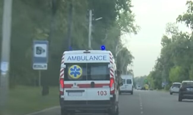 Швидка допомога, зображення ілюстративне, кадр з відео: YouTube
