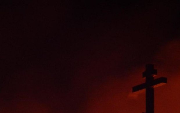 Благодатний вогонь: у Львові горів скандальний храм Московського патріархату 