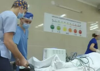 Лікарні під час пандемії, кадр з відео