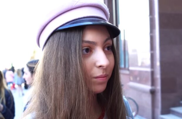Маша Полякова, скрін з відео