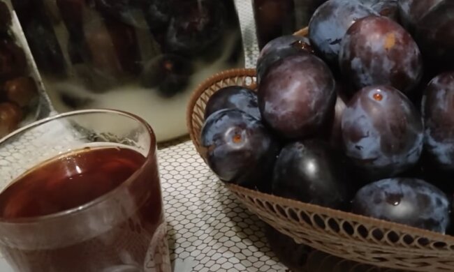Наливка из сливы, скриншот