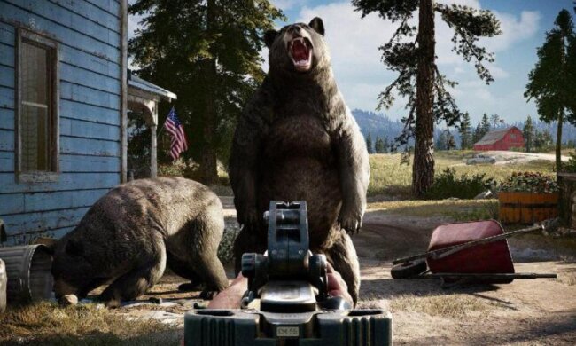Far Cry 5: бессмертный индюк и лопата-бомба - самые курьезные баги игры