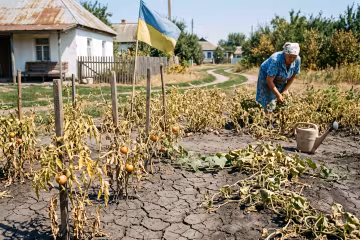 посуха город суха земля врожай