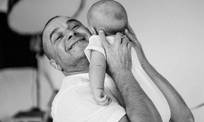 Виктор Павлик с сыном, фото с Instagram