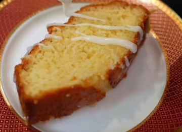 Лимонний кекс: фото скрін рецепту