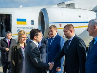 Владимир Зеленский в Харькове, Офис Президента Украины