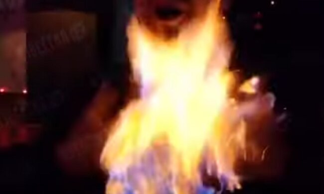 Постраждалий. Фото: скріншот відео