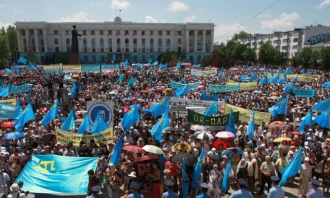 В Крыму попрощались с погибшей активисткой: первые кадры