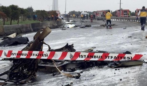 Названі імена загиблих під час падіння гелікоптера у Стамбулі
