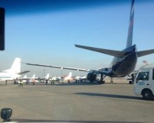 Моторошне зіткнення літаків потрапило на відео