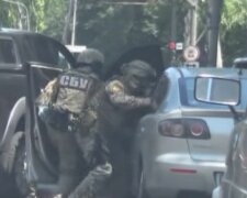 Затримання СБУ, скріншот: YouTube