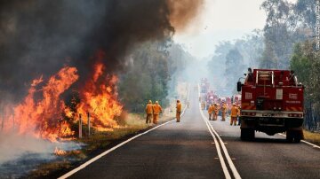 Пожежі в Австралії, фото: cnn.com