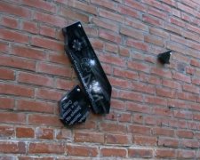 Полтавські вандали зруйнували меморіали воїнам АТО