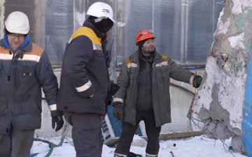 Восстановление энергосистемы. Фото: скрин youtube