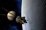 NASA показало последний путь Cassini