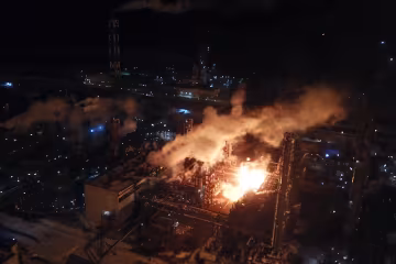Пожар на химзаводе в Калуше: полиция возбудила уголовное дело