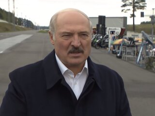 Олександр Лукашенко, скрін з відео