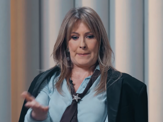 Елена Кравец, кадр из интервью