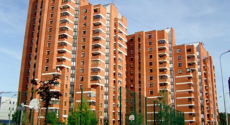 киевские многоэтажки