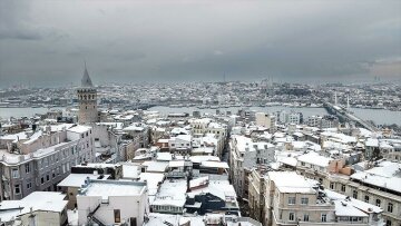 Снігопади в Туреччині, фото: Instagram