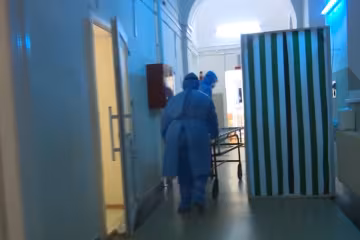 Больница, скриншот из видео