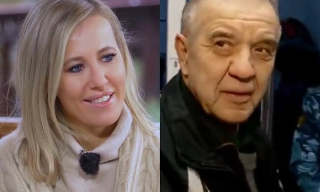 Ксенія Собчак і Віктор Мохов / скріншот з відео