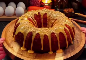 Морквяно-апельсиновий кекс, кадр з відео