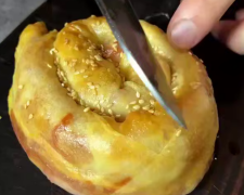 Равлики з шинкою та сиром, кадр з відео